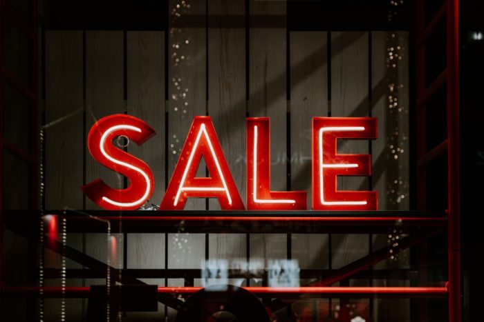 sale price sign